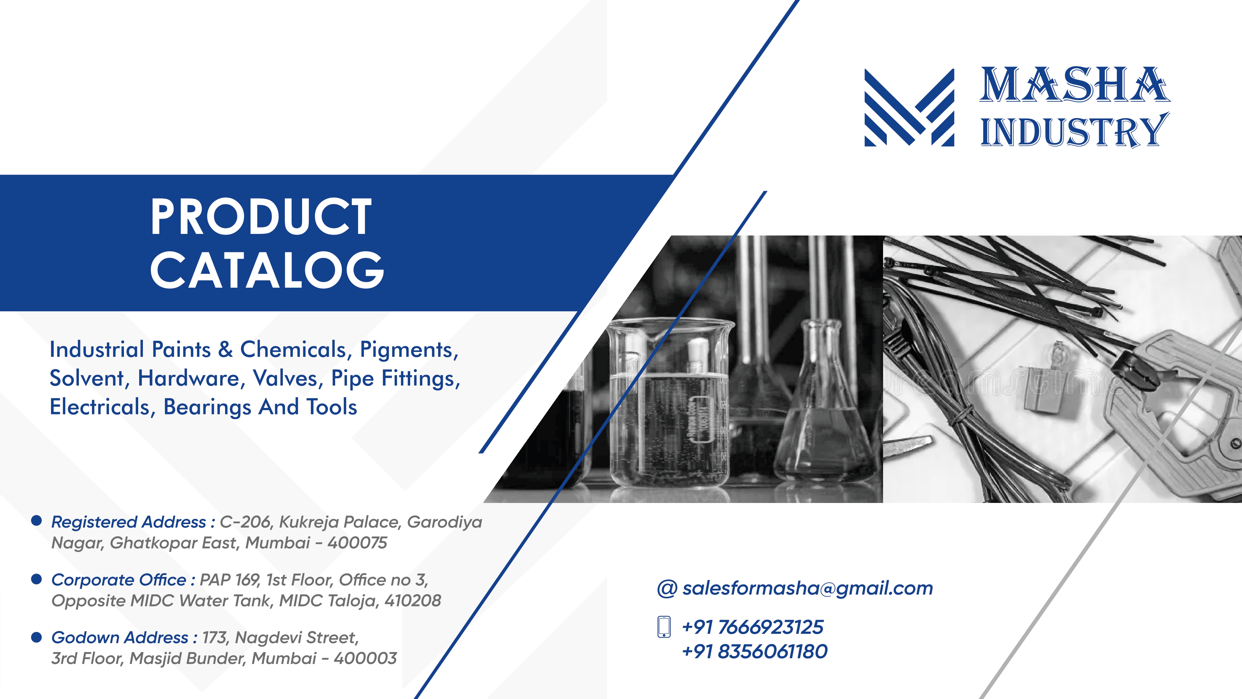Product Catalog Cover Page